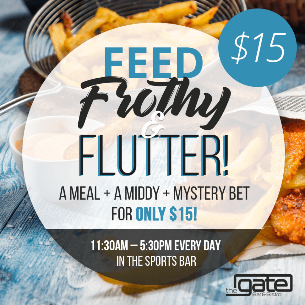 Feed, Frothy, Flutter